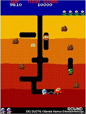 画像ギャラリー No.003のサムネイル画像 / PS4/Switch「アーケードアーカイブス ディグダグ」が8月4日発売へ。地面を掘って敵に空気を送り込み,撃退していく穴掘りアクションゲーム