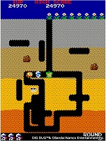 画像ギャラリー No.005のサムネイル画像 / PS4/Switch「アーケードアーカイブス ディグダグ」が8月4日発売へ。地面を掘って敵に空気を送り込み,撃退していく穴掘りアクションゲーム