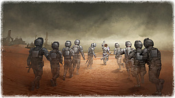 画像ギャラリー No.007のサムネイル画像 / 「Dust to the End」日本語版,Steamで本日配信。世紀末の荒廃した世界を舞台にした経営シミュレーション