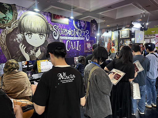 画像ギャラリー No.013のサムネイル画像 / これぞインディーなつながり？ 「シュレディンガーズ・コール」とOdencatのねこコラボがBitSummit会場で実施中