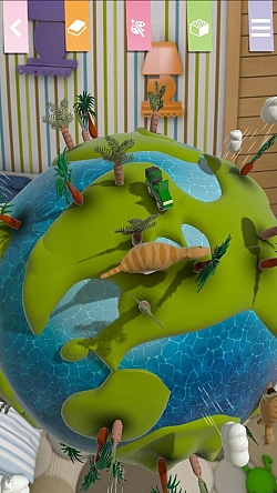 画像ギャラリー No.003のサムネイル画像 / 絵を描いて惑星をテラフォーミングする“おもちゃ型惑星作りゲーム”「Toyforming」,iOS/Android向けに本日配信