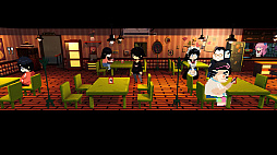 画像ギャラリー No.010のサムネイル画像 / メイド喫茶のふわふわとした日常が楽しめるアドベンチャー「電気街の喫茶店」を,TOKYO INDIE GAMES SUMMIT 2024で試遊しよう