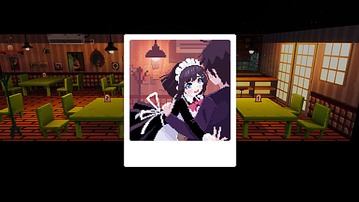 画像ギャラリー No.018のサムネイル画像 / メイド喫茶のふわふわとした日常が楽しめるアドベンチャー「電気街の喫茶店」を,TOKYO INDIE GAMES SUMMIT 2024で試遊しよう