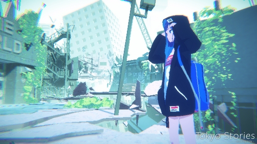 ���������꡼ No.008�Υ���ͥ������ / �Υץ쥤��ݡϡ�Tokyo Stories�פκǿ��ǥ��Ǥǡ��ԥ����륢���Ȥ�3DCG��ͻ�礵�����ӥ��奢�����¿��ʪ��ΰ�ü�˿���Ƥ���