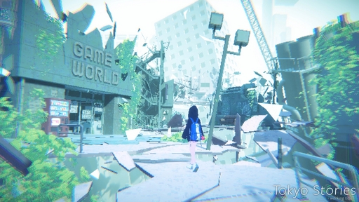 ���������꡼ No.009�Υ���ͥ������ / �Υץ쥤��ݡϡ�Tokyo Stories�פκǿ��ǥ��Ǥǡ��ԥ����륢���Ȥ�3DCG��ͻ�礵�����ӥ��奢�����¿��ʪ��ΰ�ü�˿���Ƥ���