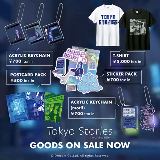���������꡼ No.003�Υ���ͥ������ / ��Tokyo Stories�פΥ��ե�����륷��åפ�DRECOM SHOP��˥����ץ�T����Ĥ䥹�ƥå����ʤ�5����Υ����ƥ������Ǥ���