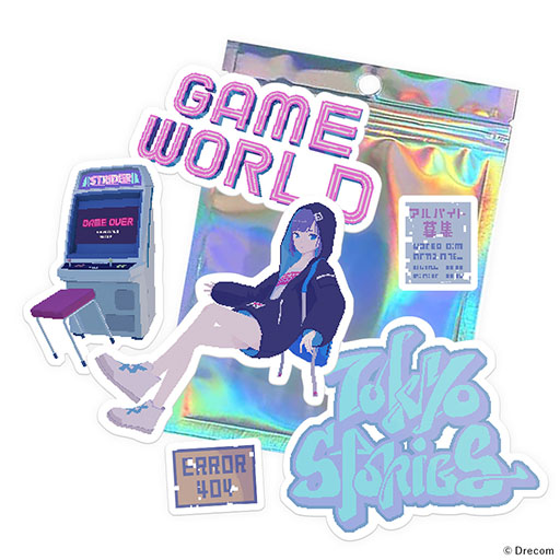 ���������꡼ No.006�Υ���ͥ������ / ��Tokyo Stories�פΥ��ե�����륷��åפ�DRECOM SHOP��˥����ץ�T����Ĥ䥹�ƥå����ʤ�5����Υ����ƥ������Ǥ���