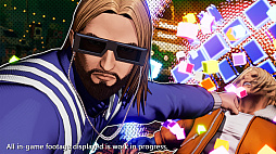 画像ギャラリー No.008のサムネイル画像 / 「餓狼伝説 City of the Wolves」,人気DJのサルバトーレ・ガナッチ氏がゲームキャラで登場。逆立ち状態で連続蹴りなどの必殺技に注目