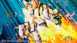 画像ギャラリー No.010のサムネイル画像 / 「餓狼伝説 City of the Wolves」,最新DLCキャラ「キム・カッファン」を9月24日に配信。2人の息子に続き,韓国最強のテコンドー使いが参戦