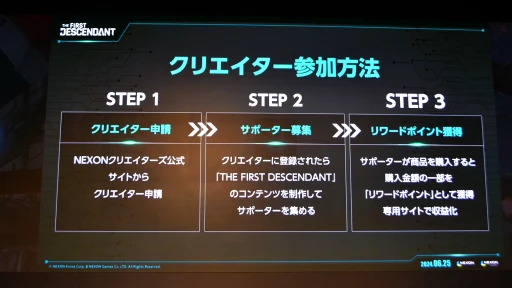 ���������꡼ No.006�Υ���ͥ������ / 7��2���˥�꡼�������ä�NEXONȯ�롼�ȥ��塼������The First Descendant�׻�ͷ��ݡ��ȡ���ȯ�ؤ����������줿�������ޤȤ�ƷǺ�