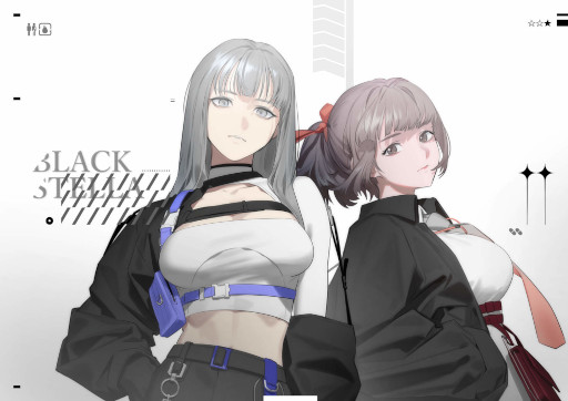 画像ギャラリー No.002のサムネイル画像 / サイバーステップ,最新作の正式タイトルを「BLACK STELLA PTOLOMEA」に決定。一新されたキャラクターデザインも公開
