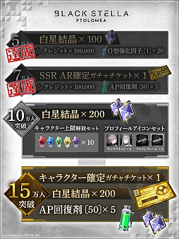 ���������꡼ No.003�Υ���ͥ������ / ��BLACK STELLA PTOLOMEA�פ���3��PV�����������30̾�Υ����������Ѥ򴶤����륹�ȡ��꡼���åȡ������륢������󥷡�����Ͽ
