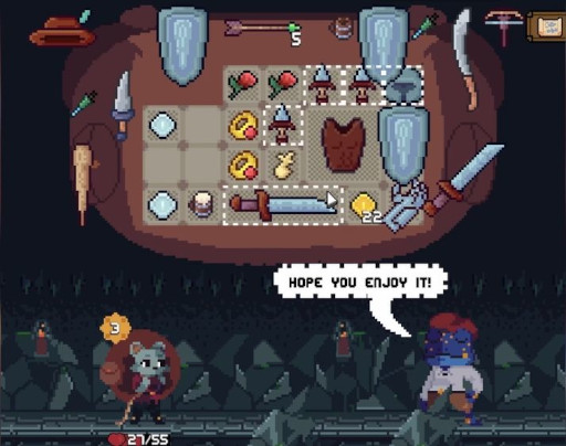 画像ギャラリー No.003のサムネイル画像 / 「Backpack Hero」,アーリーアクセス版をSteamで8月16日にリリース。アイテムの管理が鍵となるローグライクゲーム