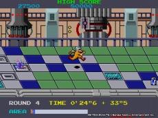 画像ギャラリー No.014のサムネイル画像 / PS4/Switch「アーケードアーカイブス メトロクロス」8月18日に配信開始。障害物を回避して時間内にゴールを目指す名作アクション