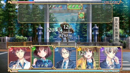 画像ギャラリー No.002のサムネイル画像 / タイピング×RPG「心の力の生徒達」,Steam版を本日リリース