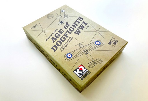 画像集#004のサムネイル/空戦ボードゲーム「エイジ・オブ・ドッグファイト：WW1」の日本語版が10月に発売