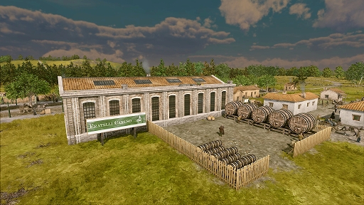 画像ギャラリー No.006のサムネイル画像 / 「レイルウェイ エンパイア2」,追加DLC第4弾「ベッラ イタリア」配信開始。19世紀後半のイタリアで鉄道網を構築し,復興と財政再建に挑む