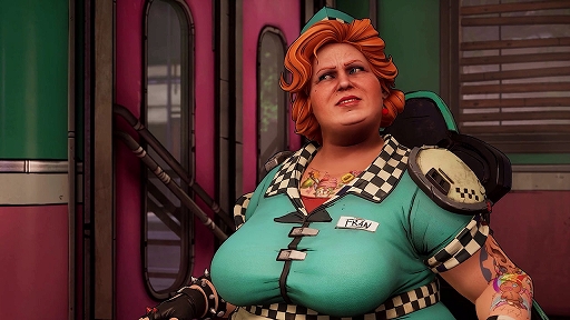 画像ギャラリー No.002のサムネイル画像 / 「New Tales from the Borderlands」の最新トレイラーがリリース。フローズンヨーグルト店で働く中年女性“フラン”を紹介