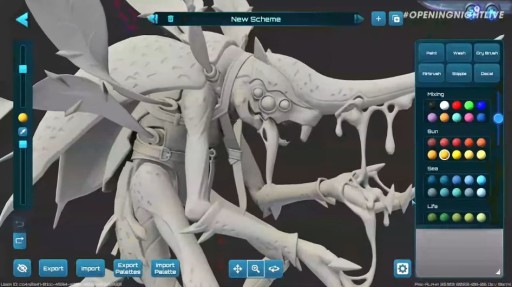 画像ギャラリー No.018のサムネイル画像 / Unknown Worlds新作「Moonbreaker」発表。ミニチュアゲームを再現し,ゲーム内でペイントも可能なターン制ストラテジーがまもなく登場