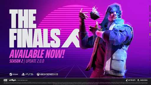 画像ギャラリー No.001のサムネイル画像 / 「THE FINALS」シーズン2本日開始。ネオンとグリッチにあふれた新マップや,5v5の新モード,プライベートマッチなどを実装