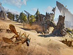 文明が崩壊した砂の惑星で伝説の巨獣たちを狩猟する。アクションRPG「Atlas Fallen」，日本語版公式サイトを公開