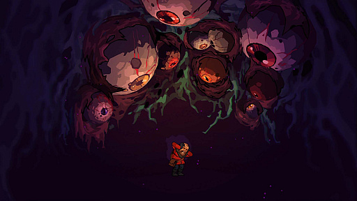 画像ギャラリー No.004のサムネイル画像 / クトゥルフ系2Dホラーアドベンチャー「Edge of Sanity」がリリースに。アラスカの荒野でサバイバルしながら名状しがたい怪異に対峙する