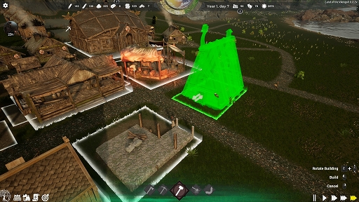 画像ギャラリー No.005のサムネイル画像 / ヴァイキングの村を建設する新作シム「Land of the Vikings」,最新トレイラーと無料デモが公開に