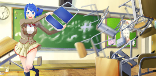 学校破壊ゲーム「ブレイクスクールシミュレーター」iOS版を配信中