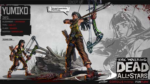 画像ギャラリー No.001のサムネイル画像 / 「ウォーキング・デッド: オールスターズ」新キャラ「ユミコ」登場。「VOL.9 約束 Part.1」追加も