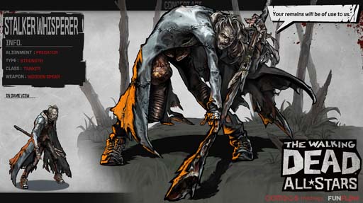 画像ギャラリー No.002のサムネイル画像 / 「ウォーキング・デッド: オールスターズ」,新生存者「ストーカーウィスパラー」登場。2つのシステム実装も