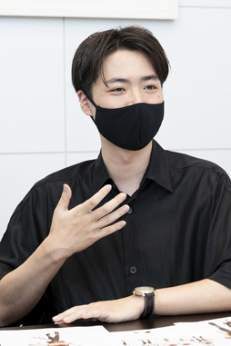 ���������꡼ No.071�Υ���ͥ������ / �Υ��󥿥ӥ塼�ϥ饤��ã�κǽ��ϤλѤ��Ǥ���ޤǡ��֥饤���Υ��ȥꥨ���פǡ�����饯�����˵㤭�ʤ���դä������ڤä��ȥ����λ��ĩ��