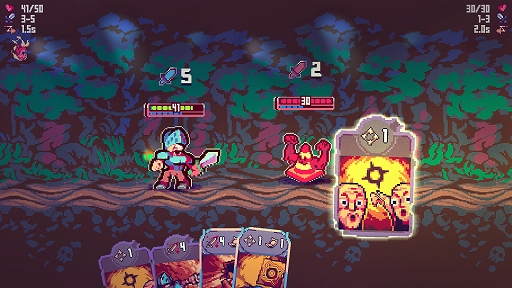 画像ギャラリー No.002のサムネイル画像 / 「RUNGORE」のデモ版が日本語対応で配信開始。デッキビルドの要素を加えたローグライトアクション