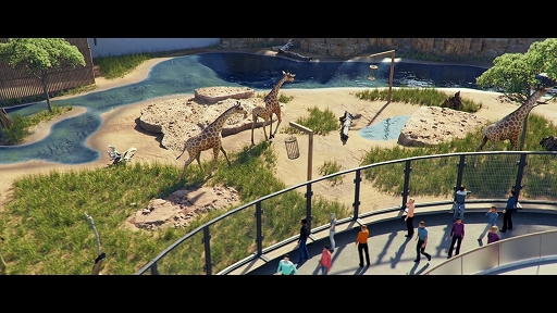 画像ギャラリー No.007のサムネイル画像 / 「Zoo Simulator」の制作が決定。動物園のリノベを行いながら,飼育員として餌やりもできる一人称カメラ視点型シミュレーション