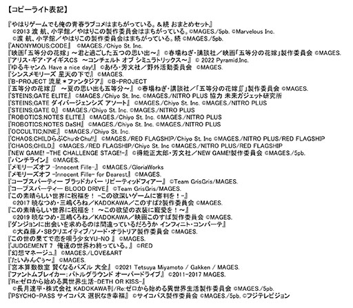 ꡼ No.009 | ֥ޡ Another HorizonסANONYMOUS;CODEפʤɤоݤΡMAGES.GAME 󥿡ס1220˳