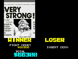 画像ギャラリー No.004のサムネイル画像 / PS4/Switch「アーケードアーカイブス チャンピオンレスラー」,9月8日に配信。プロレスラーとなって試合を勝ち抜き,チャンピオンを目指す