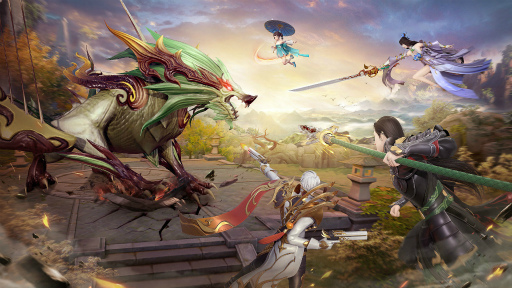 画像ギャラリー No.004のサムネイル画像 / スマホ向けオンラインRPG「幻想伝説 〜遥か東方の冒険奇譚〜」,日本国内でのサービスを10月に開始すると発表。Android向けCBTを本日開始