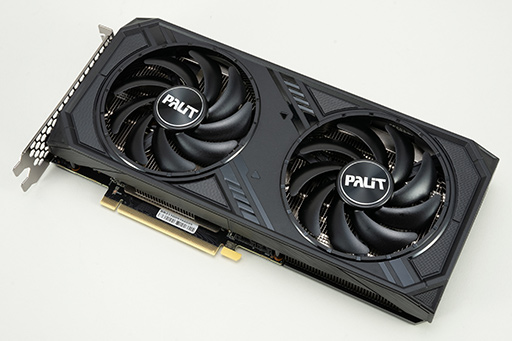 アンダー10万円のPalit製RTX 4070カード「GeForce RTX 4070 Dual」の