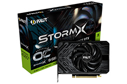 画像ギャラリー No.005のサムネイル画像 / Palitから早くもGeForce RTX 4060 Ti&4060搭載カードが発表に。カード長170mmの短尺タイプも用意