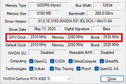 画像集 No.019のサムネイル画像 / RTX 40シリーズのミドルクラスGPU「GeForce RTX 4060 Ti」を検証。前世代と比べてどれくらいの性能差を見せるのか［レビュー］