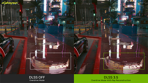 画像集 No.007のサムネイル画像 / レイトレーシング対応ゲームの画質がさらに向上する「DLSS 3.5」をNVIDIAが発表