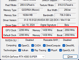画像集 No.007のサムネイル画像 / NVIDIAの新ハイエンドGPU「GeForce RTX 4080 SUPER」レビュー。RTX 4080との性能差は？ RTX 4090にはどの程度迫れる？