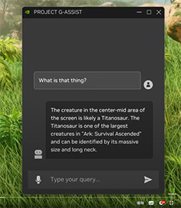 画像ギャラリー No.004のサムネイル画像 / AIがゲームプレイを助けてくれる? NVIDIAがゲームにAIを応用する「Project G-Assist」や「RTX AI Toolkit」を発表