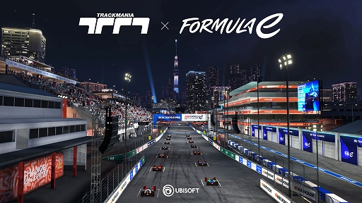 画像ギャラリー No.001のサムネイル画像 / 「Trackmania」でFIA Formula E世界選手権の東京コースを楽しめる。エネルギー管理や追加パワーを使えるゲームモードも追加