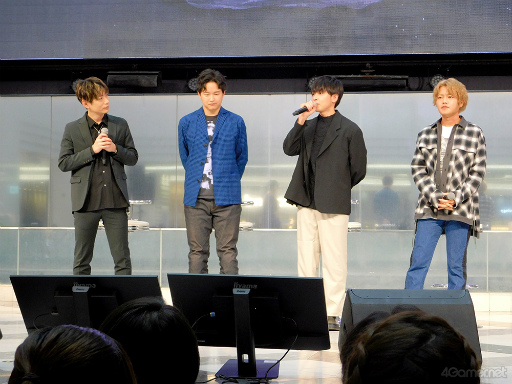 画像ギャラリー No.002のサムネイル画像 / 濱野大輝さん,逢坂良太さん,田丸篤志さん,堀江 瞬さんによる生アフレコに圧倒。「『結合男子』防衛本部トークステージ in AGF2023」レポート