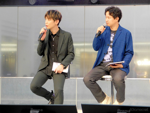 画像ギャラリー No.004のサムネイル画像 / 濱野大輝さん,逢坂良太さん,田丸篤志さん,堀江 瞬さんによる生アフレコに圧倒。「『結合男子』防衛本部トークステージ in AGF2023」レポート