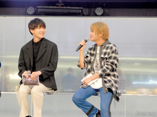 画像ギャラリー No.005のサムネイル画像 / 濱野大輝さん,逢坂良太さん,田丸篤志さん,堀江 瞬さんによる生アフレコに圧倒。「『結合男子』防衛本部トークステージ in AGF2023」レポート