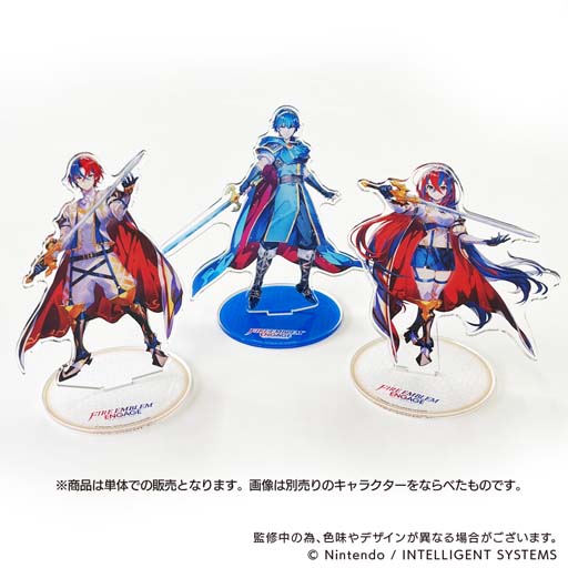 画像ギャラリー No.002のサムネイル画像 / 「ファイアーエムブレム エンゲージ」,アクリルスタンドやキーホルダーなどのグッズが4月に発売へ。通販サイト“empty.tokyo”で予約受付中