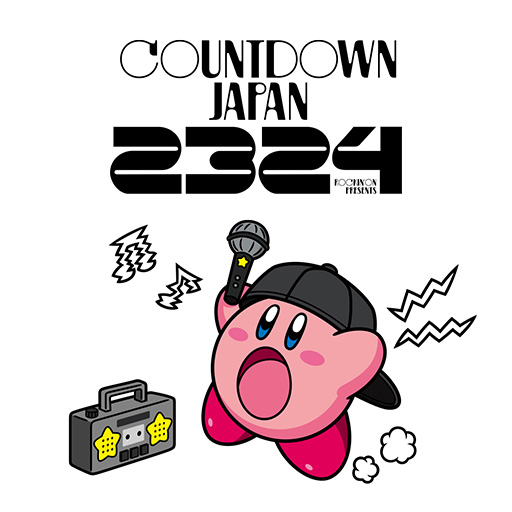 ���������꡼ No.001�Υ���ͥ������ / ��COUNTDOWN JAPAN 23/24�פǡ����Υ����ӥ��ץ���ܥ��å���������ꡣ����å׻ѤΥ����ӥ����ɥ�ǥ����ץ��Ȥ��줿������T�ȥե�����������