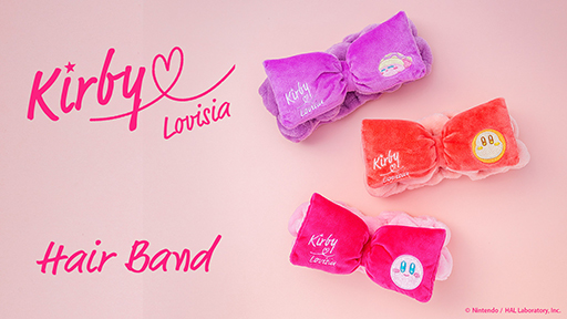 画像ギャラリー No.006のサムネイル画像 / 「星のカービィ」,Lovisiaとのコラボ商品としてリップバーム&ヘアバンドを発表。8月13日より先行販売を開始