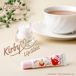 画像ギャラリー No.005のサムネイル画像 / 「星のカービィ」のリップグロスがLovisiaコスメシリーズより9月12日に登場。「ハートフルテータイム」をコンセプトにした3種